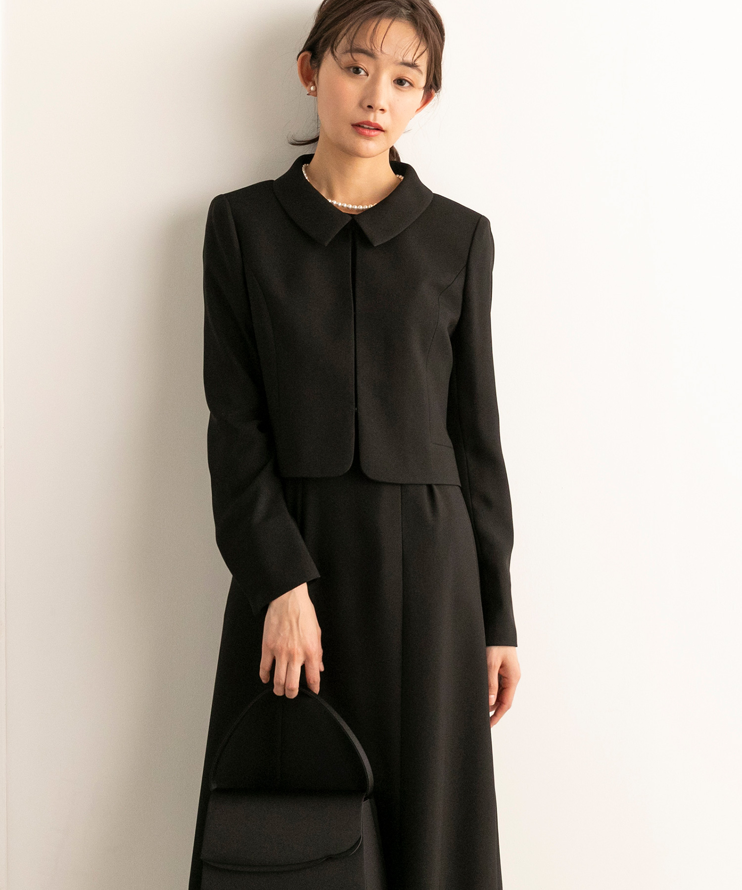 form forma セットアップ 「喪服」「礼服」ショールカラー