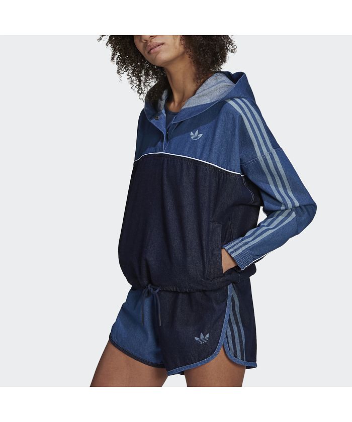 adidas　デニム　パーカー　ブルゾン　完売品