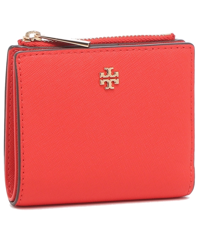 クーポン】トリーバーチ アウトレット 二つ折り財布 エマーソン ミニ財布 オレンジ レディース TORY BURCH 52902  873(503940806) | トリーバーチ(TORY BURCH) - d fashion