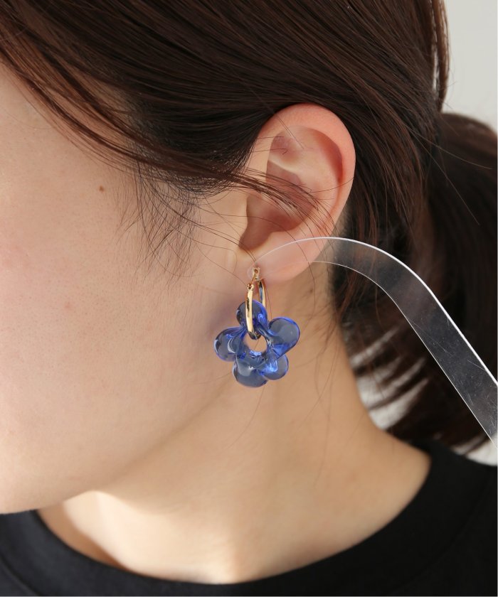 SISI JOIA/シシジョイア】Slightly Bigger FLEUR Earrings：ピアス