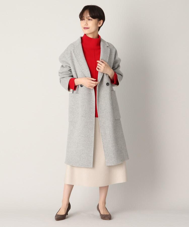 タグ付き 完売品 定価4.2万 aquagirl ウールリバーコート 大人コーデ セール 50%OFF】◇テーラーリバーコート(503947546) | アクア