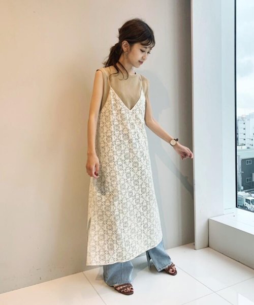 セール 50 Off 洗える レースキャミワンピース オゾック Ozoc D Fashion