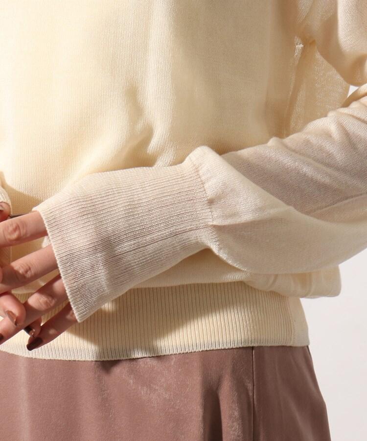 セール 50%OFF】◇シアーハイネックニットプルオーバー