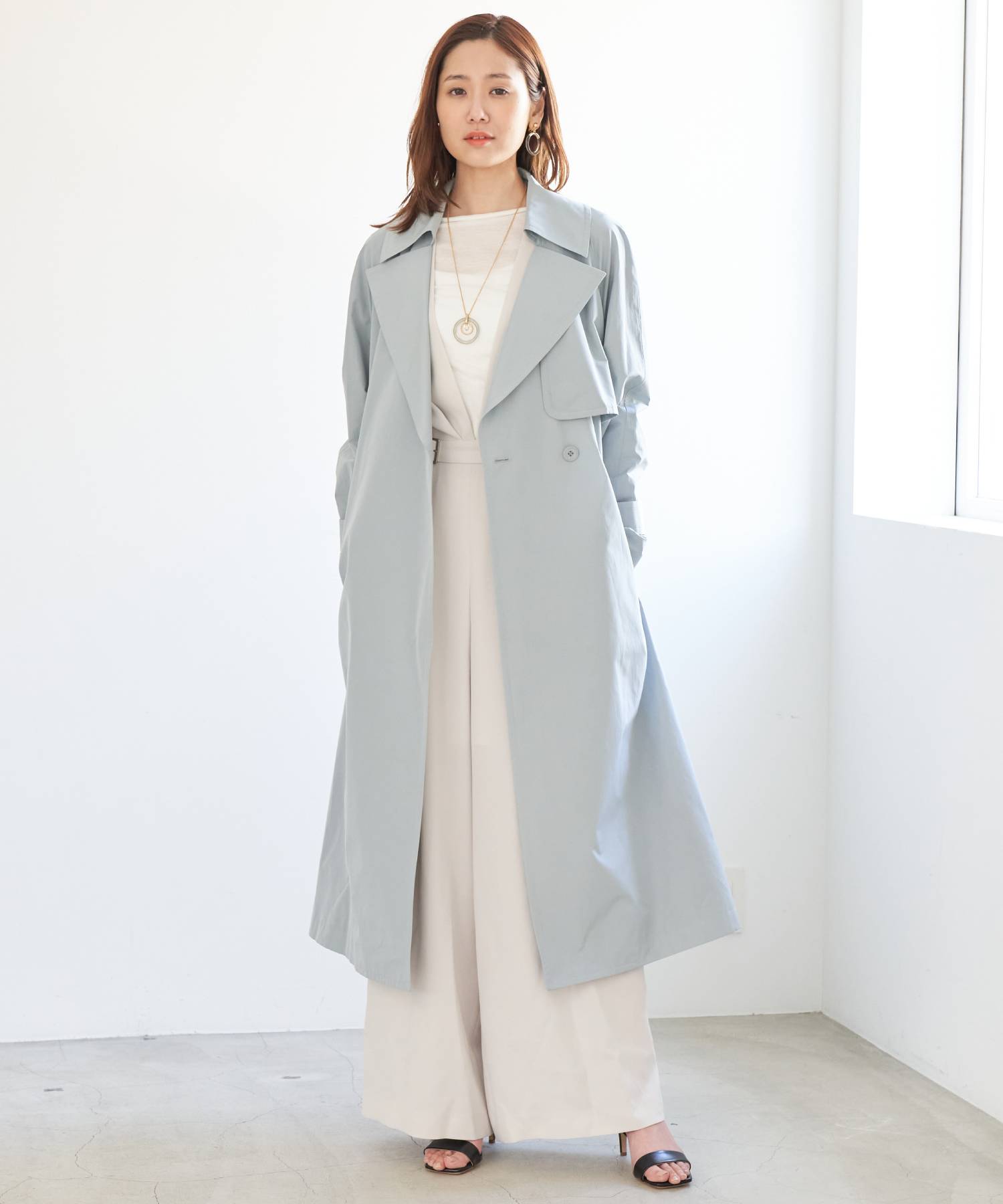 クーポン】【セール 50%OFF】ライトシャンタンドレスコート(503896339