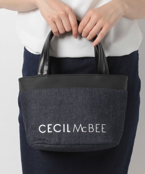Cecil Mcbee Logo Basic Travel トートバッグ Cm セシルマクビー バッグ Cecil Mcbee D Fashion