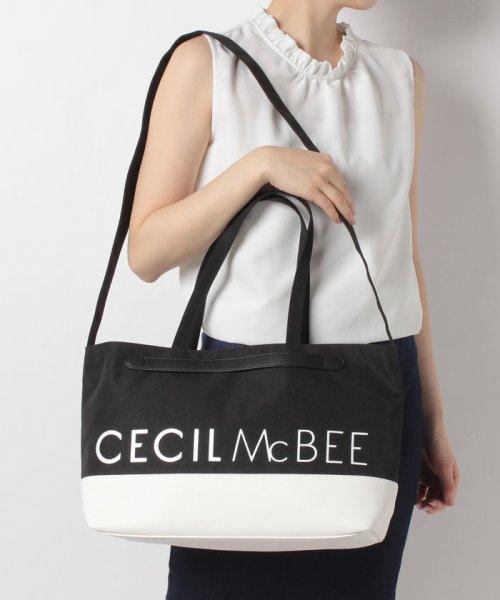 CECIL McBEE】TRAVEL CANVAS トートバッグLサイズ CM121082(503935315) | セシルマクビー（バッグ）( CECIL McBEE) - d fashion