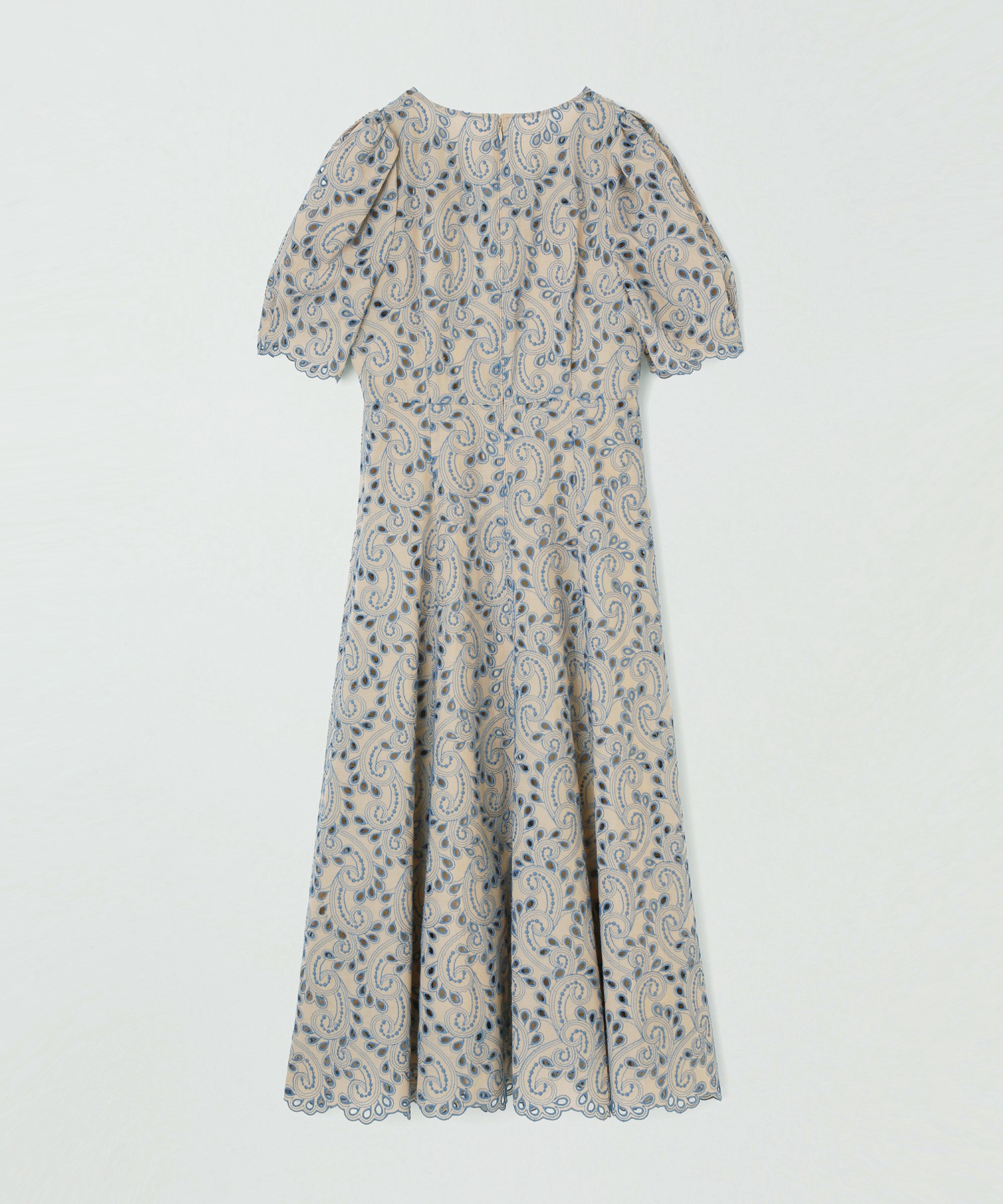 セール 50%OFF】バイカラーペイズリーVネック ワンピース(503948187