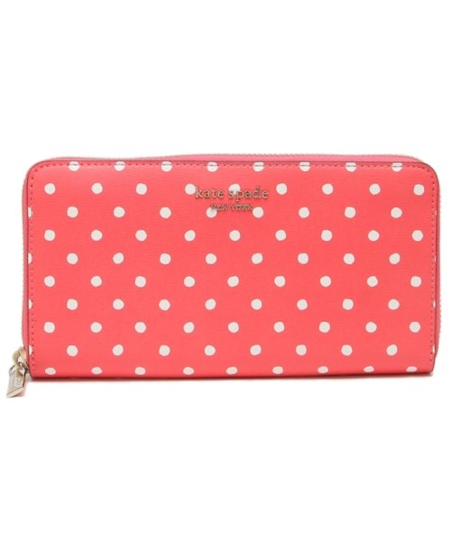 ケイトスペード 長財布 スペンサードット ピンクマルチ レディース Kate Spade Pwr 745 ケイトスペードニューヨーク Kate Spade New York D Fashion