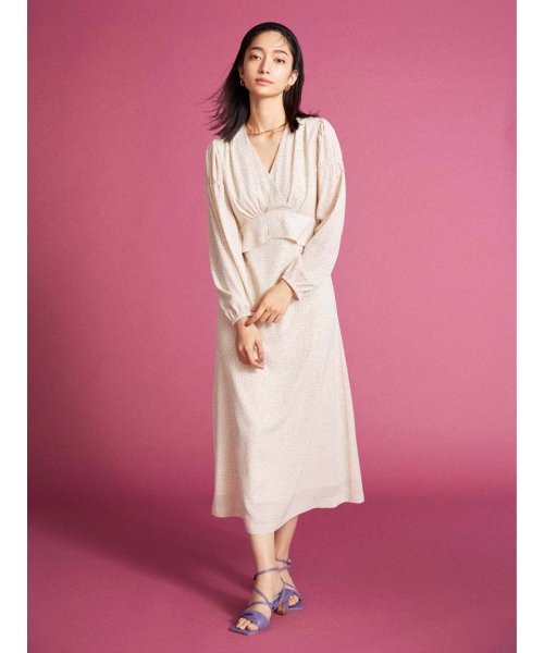 セール 50 Off ドットカシュクールワンピース セルフォード Celford D Fashion
