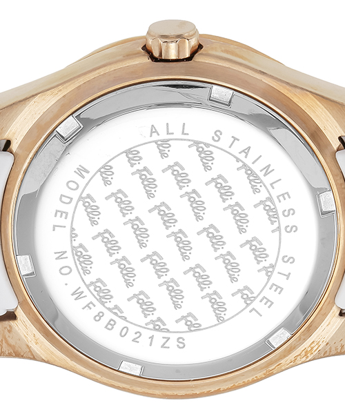 FolliFollie DONNATACOLLECTION フォリフォリ 腕時計 WF8B021ZSG－WH 