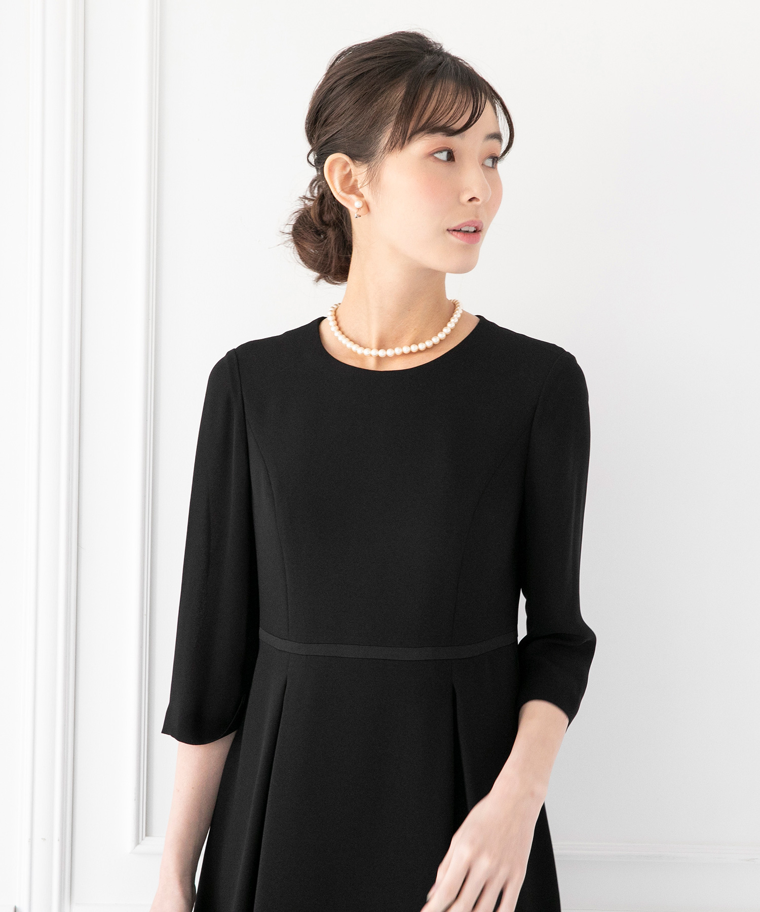 ブラックフォーマル 喪服 礼服 フォルムフォルマ 4L 19号 フォルムフォルマ form forma 【喪服・礼服】 ブラック