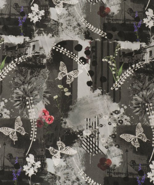 セール 50 Off 絵画プリントフレアスリーブプルオーバー イズ スカラー Is Scolar D Fashion セール 50 Off 絵画プリントフレアスリーブプルオーバー イズ スカラー Is Scolar D Fashion