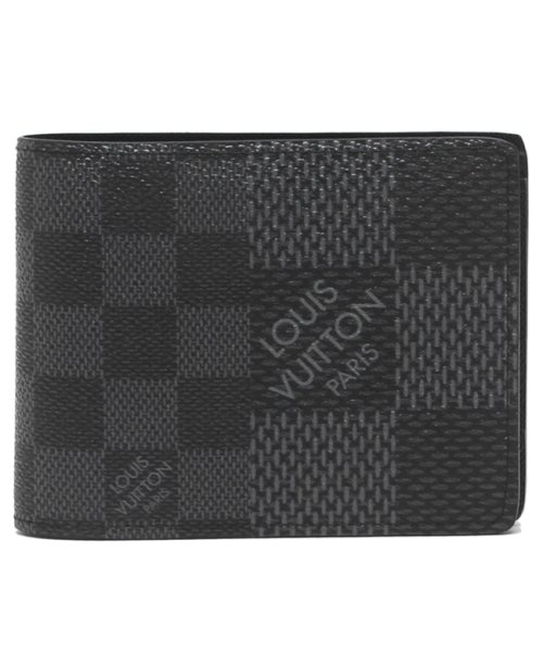 ルイヴィトン 二つ折り財布 ポルトフォイユミュルティプル グレー メンズ Louis Vuitton N ルイ ヴィトン Louis Vuitton D Fashion