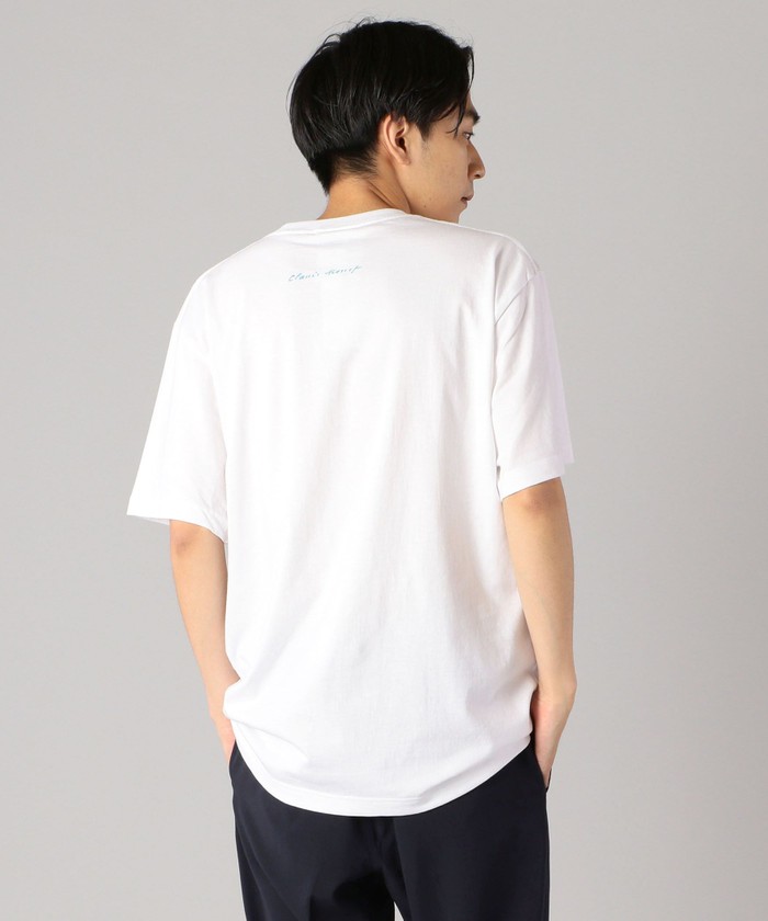 Tシャツ・カットソー Fallett Claude Monet Short Sleeve MY500 Monet Masterpieces Graphic Tee