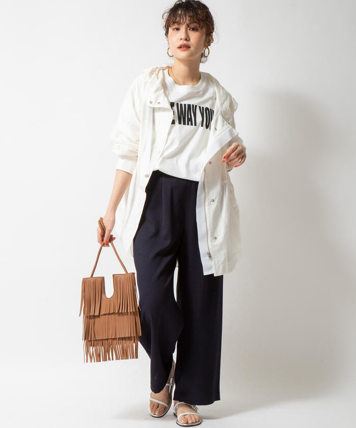セール 30%OFF】麻調合繊ワイドパンツ(503773978) | ノーリーズ