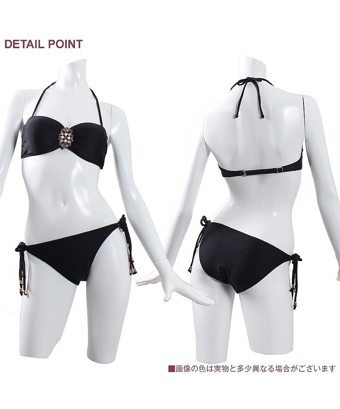 水着 ビキニ 黒 新品 たかっ