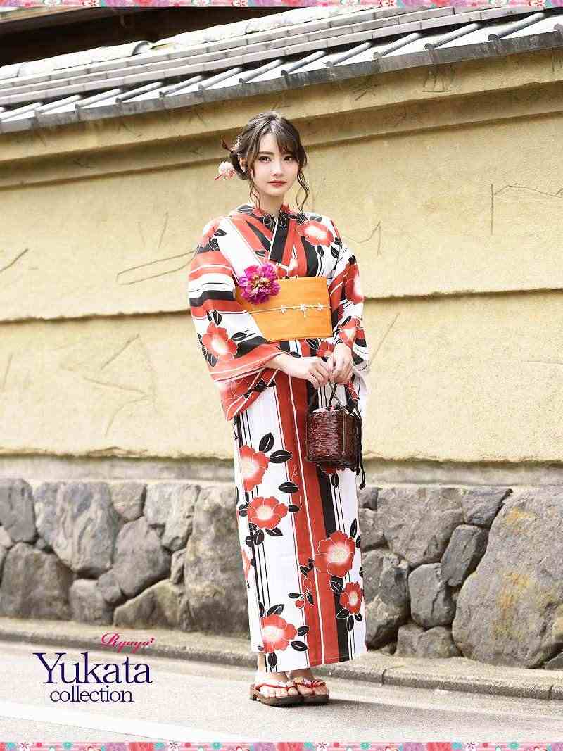 浴衣 簡単 楽ちん 赤 椿柄 セパレート浴衣 ストライプ 花柄 1人 浴衣 簡単 楽ちん 赤 椿柄 セパレート浴衣 ストライプ 花柄 1人