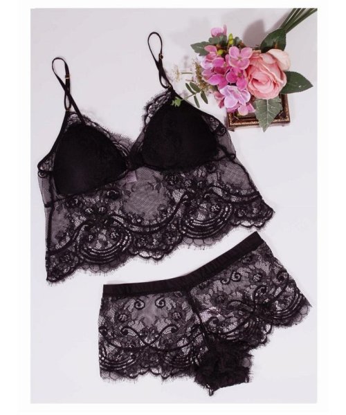 黒 レース 下着 セクシー インナー リューユ Rew You D Fashion 黒 レース 下着 セクシー インナー リューユ Rew You D Fashion