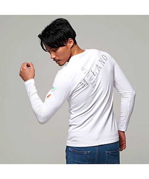 長袖tシャツ メンズ ブランド ロンt Vネック エンブレム ワンポイント おしゃれ ブラック グレー ホワイト 白 黒 カジュアル スポーティー ラグジュアリ ヴィオラ Viola D Fashion 長袖tシャツ メンズ ブランド ロンt Vネック エンブレム ワンポイント おしゃれ ブラック グレー ホワイト 白 黒 カジュアル スポーティー ラグジュアリ ヴィオラ Viola D Fashion