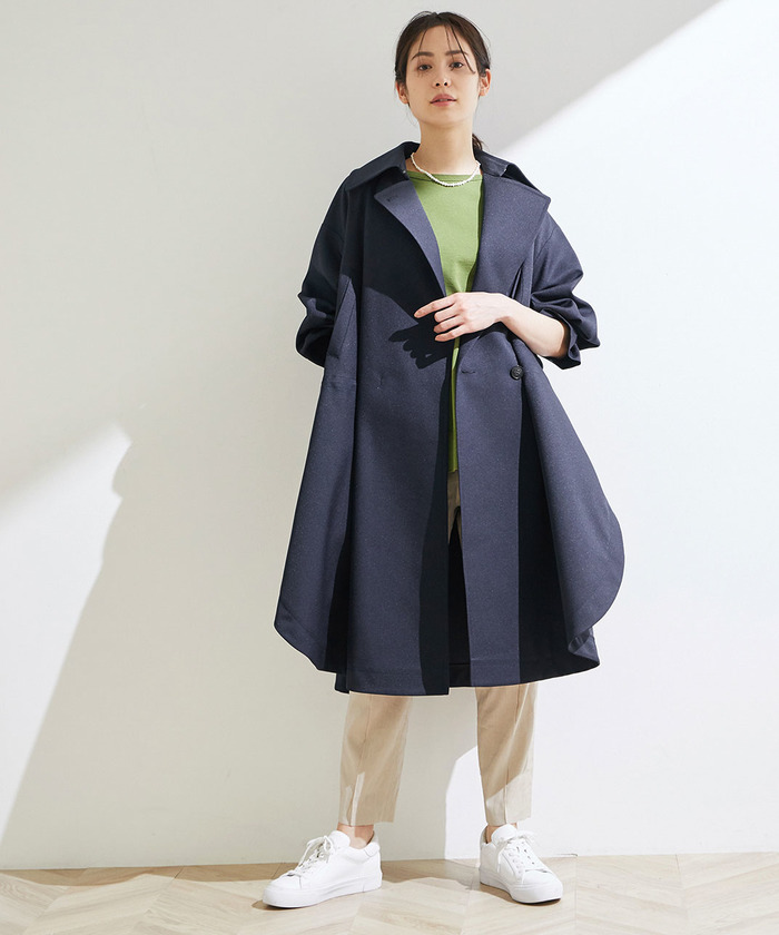 セール 60%OFF】【取り外し可能なフード付き】トレンチポンチョ