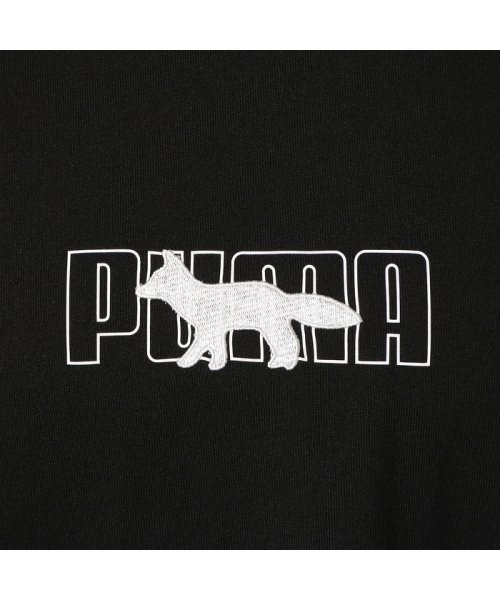 Puma X Maison Kitsune オーバーサイズ Tシャツ ユニセックス プーマ Puma D Fashion Puma X Maison Kitsune オーバーサイズ Tシャツ ユニセックス プーマ Puma D Fashion