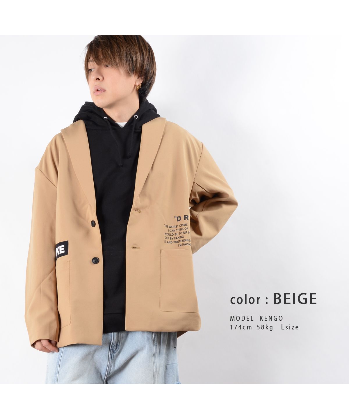 ワンフォークロージング 1111clothing ◇ロゴワッペン ビッグ ワンフォークロージング 1111clothing ◇ロゴワッペン ビッグ