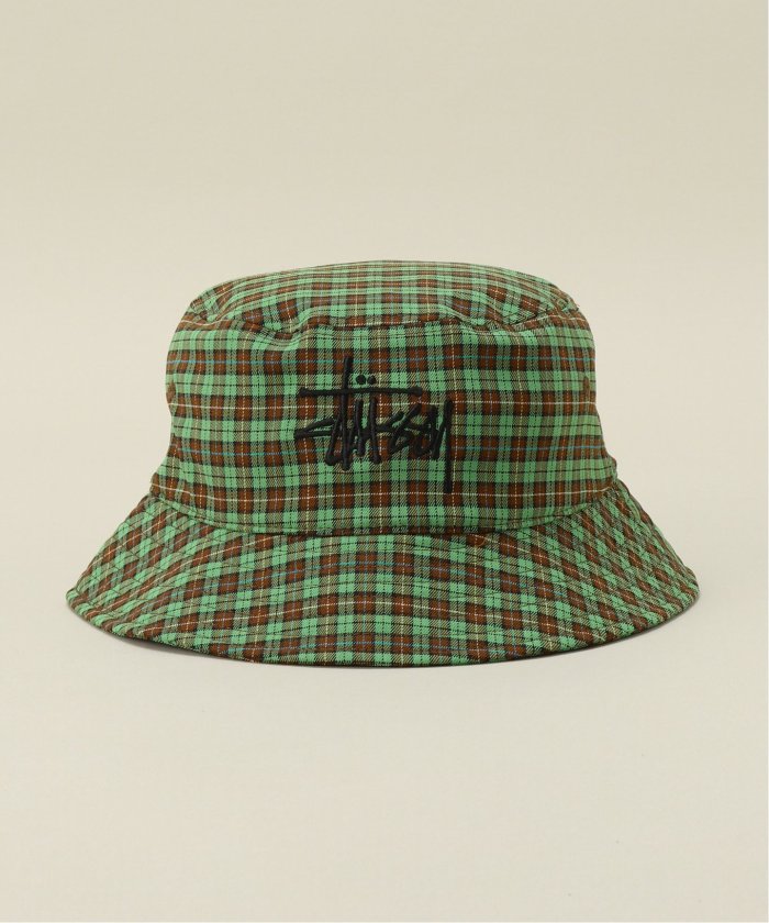 STUSSY / ステューシー】 BASIC PLAID BUCKET HAT(503967023) | パルプ STUSSY / ステューシー】 BASIC PLAID BUCKET HAT(503967023) | パルプ
