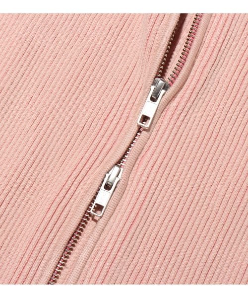 アトモスピンク ジップ バイカラー リブニット ワンピース Atmos Pink Atmos Pink D Fashion アトモスピンク ジップ バイカラー リブニット ワンピース Atmos Pink Atmos Pink D Fashion