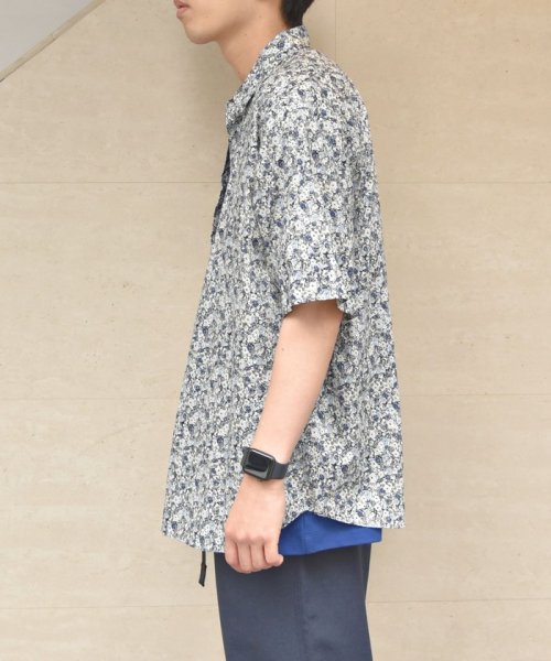 Ships Any Relax 花柄 レギュラー 半袖シャツ シップス エニィ メンズ Ships Any Mens D Fashion