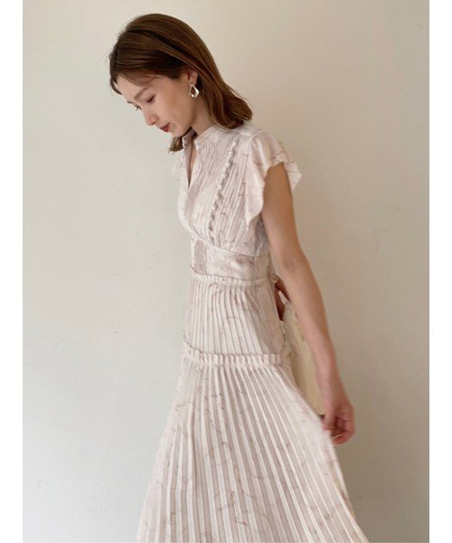 プリーツロングワンピース スナイデル Snidel D Fashion プリーツロングワンピース スナイデル Snidel D Fashion