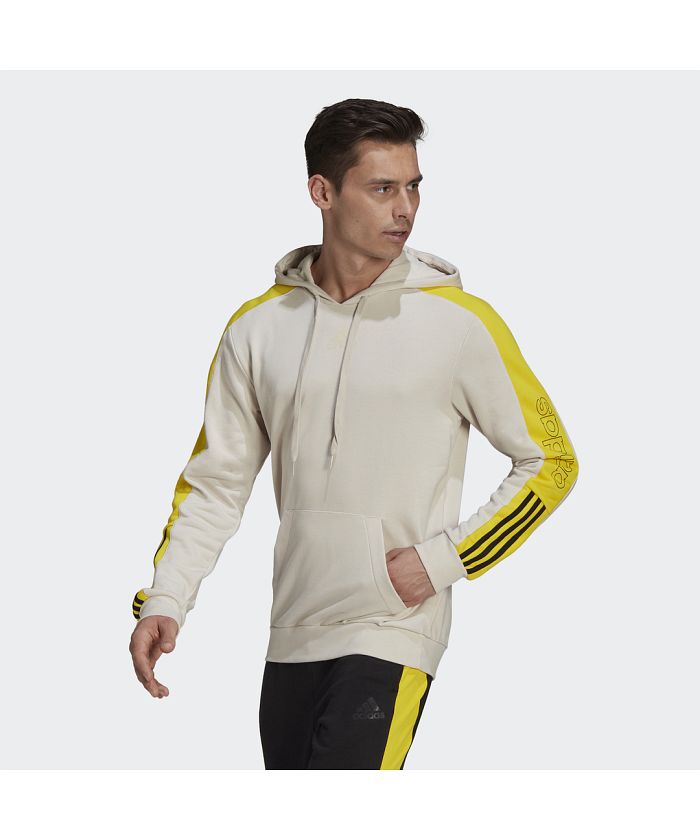 セール 40%OFF】エッセンシャルズ フレンチテリー ロゴ カラーブロック セール 40%OFF】エッセンシャルズ フレンチテリー ロゴ カラーブロック