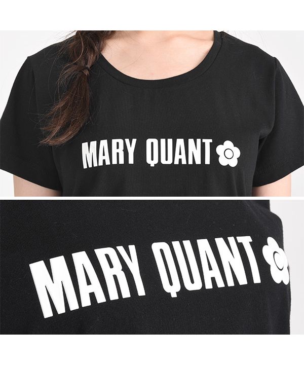 フクレロゴプリント Tシャツ(503972042) | マリークヮント(MARY QUANT 