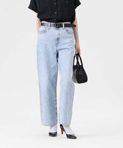 リーバイス ハイウエストストレートデニムパンツ Levis Levis D Fashion リーバイス ハイウエストストレートデニムパンツ Levis Levis D Fashion