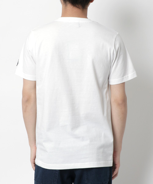 Dime Tシャツ 半袖 カジュアル ユニーク デイリー アウトドア Dime Classic Waterfall T-Shirt / White (ダイム Tシャツ