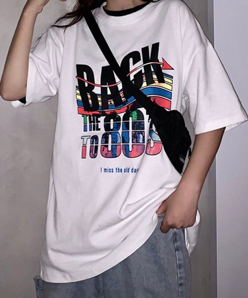 セール プリントtシャツ レディース 半袖 ロングtシャツ カジュアル トップス春夏 おしゃれ カットソー ロップショルダー ミニミニストア Miniministore D Fashion セール プリントtシャツ レディース 半袖 ロングtシャツ カジュアル トップス春夏 おしゃれ カットソー ロップショルダー ミニミニストア Miniministore D Fashion