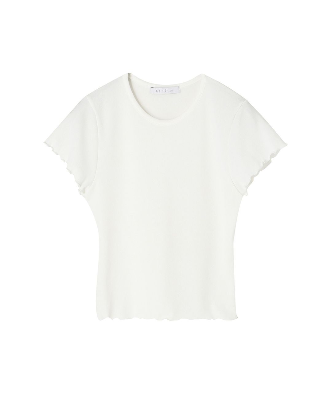 ETRE TOKYO - ソフトリブコンパクトTee - BEIGE | ADDICT WEB SHOP