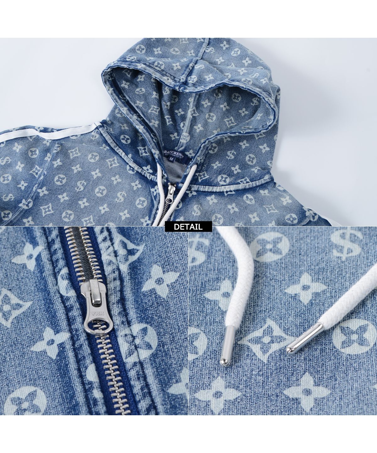 ワンフォークロージング 1111clothing ◇モノグラム柄 カット ワンフォークロージング 1111clothing ◇モノグラム柄 カット