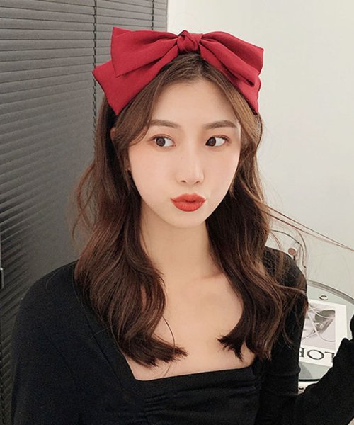 セール リボンカチューシャ ヘアバンド レディース 大人っぽい ヘアアクセサリー シンプル 髪飾り おしゃれ ヘアターバン セイヘイショップ Seiheishop D Fashion