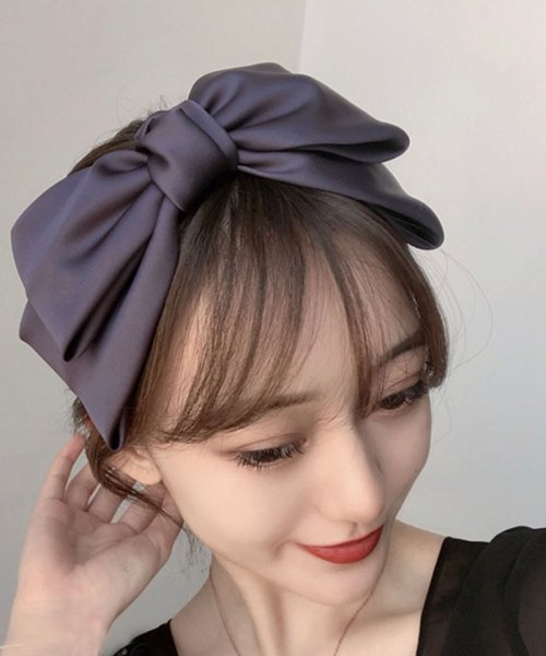 セール リボンカチューシャ ヘアバンド レディース 大人っぽい ヘアアクセサリー シンプル 髪飾り おしゃれ ヘアターバン セイヘイショップ Seiheishop D Fashion