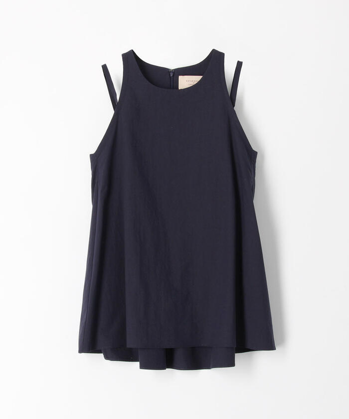 SAYAKA DAVIS トップス カットソー Tシャツ ブルー 新品 SAYAKADAVIS（サヤカディヴィス）の「＜SAYAKA DAVIS＞BACK