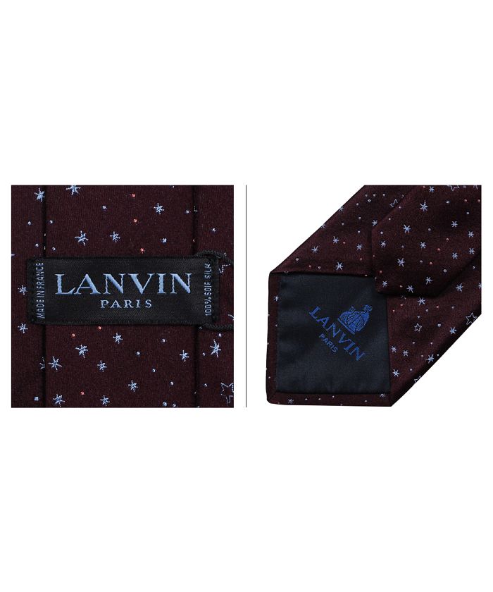 LANVIN PARIS 悴ん VINTAGE FRANCE製 柄シルクストール 紫 LANVIN PARIS 悴ん VINTAGE FRANCE製 柄シルクストール 紫