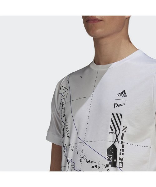 セール】テニス Parley フリーリフト 半袖Tシャツ / Tennis Parley Freelift Tee(503972701) | アディダス (adidas) - d fashion