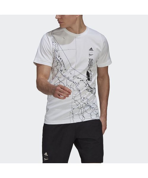 セール】テニス Parley フリーリフト 半袖Tシャツ / Tennis Parley Freelift Tee(503972701) | アディダス (adidas) - d fashion