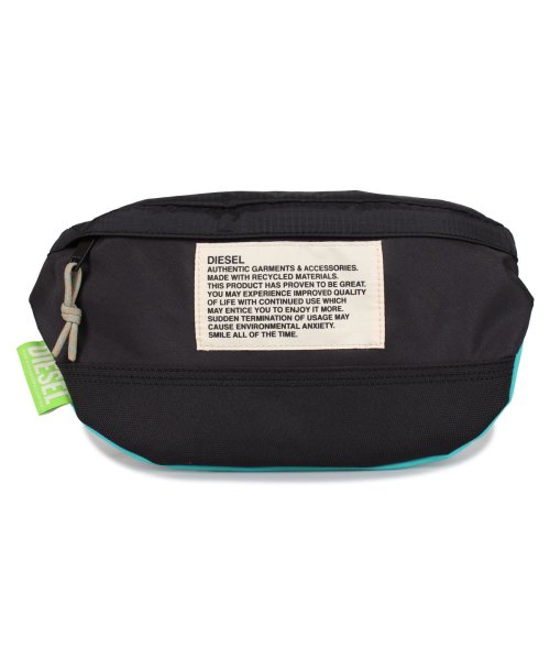 クーポン ディーゼル Diesel ボディバッグ ショルダーバッグ ウエストポーチ メンズ Lyam Belt Bag ブラック 黒 P3902x07811 503980166 ディーゼル Diesel D Fashion