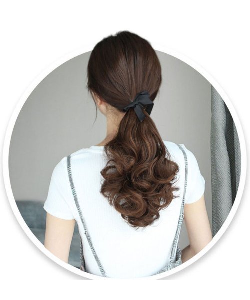 セール28 Off ウィッグ つけ毛 巻き髪 かつら エクステ ポニーテール ヘアアクセサリー 髪飾り 上品 盛り髪グッズ ふんわりポニーテール セイヘイショップ Seiheishop D Fashion
