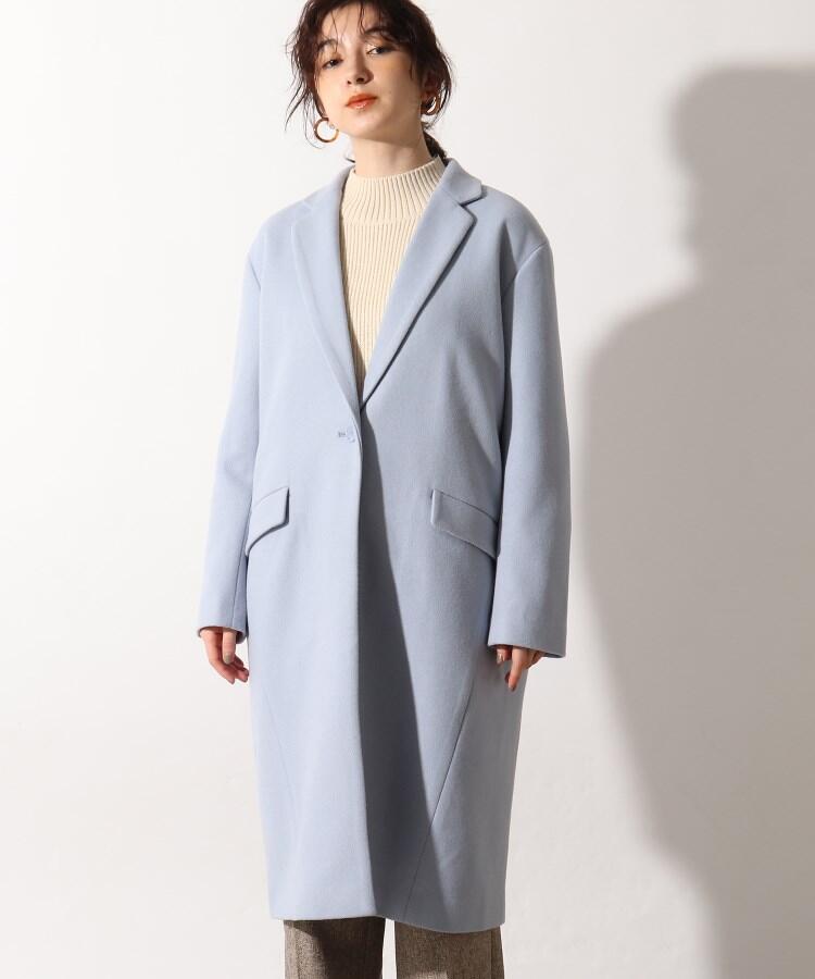 セール 50%OFF】◇ウールライクジャージチェスターコート セール 50%OFF】◇ウールライクジャージチェスターコート