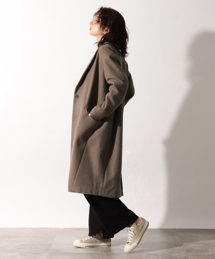 セール 50%OFF】◇ウールライクジャージチェスターコート セール 50%OFF】◇ウールライクジャージチェスターコート