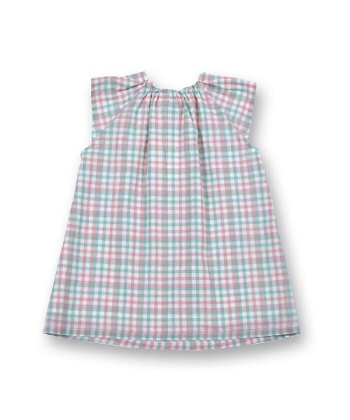 セール A ライン ギャザー チェック ワンピース 80 100cm ベベ Bebe D Fashion セール A ライン ギャザー チェック ワンピース 80 100cm ベベ Bebe D Fashion