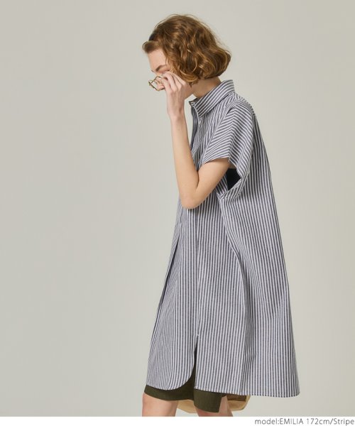 オーバーサイズ半袖シャツワンピースcocaオリジナル コカ Coca D Fashion