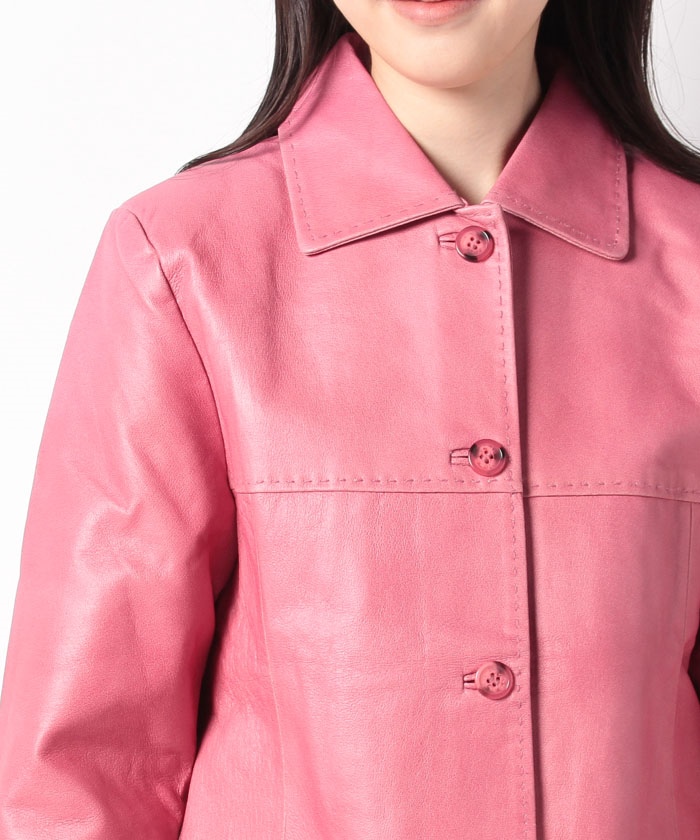 セール 83%OFF】【LILA】『訳あり』ピッグレザー ジャケット